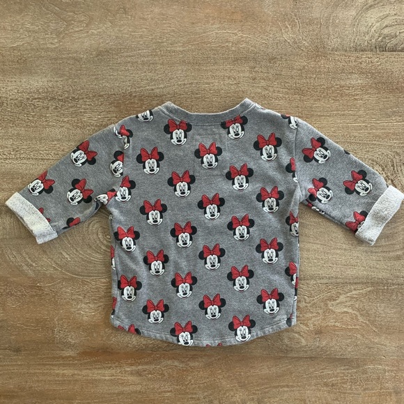 Toddler Old Navy Minnie Mouse Sweatshirt - Picture 4 of 4